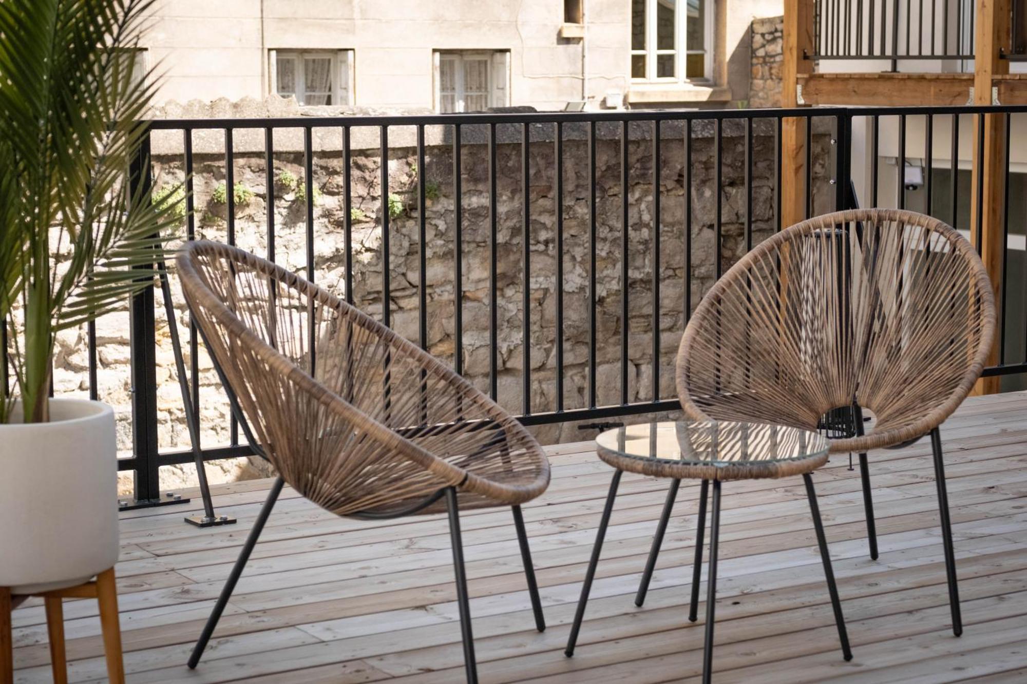 Bibemus Casa Maja - Baignoire Balneo - Parking - Terrasse Apartman Saint-Etienne  Kültér fotó