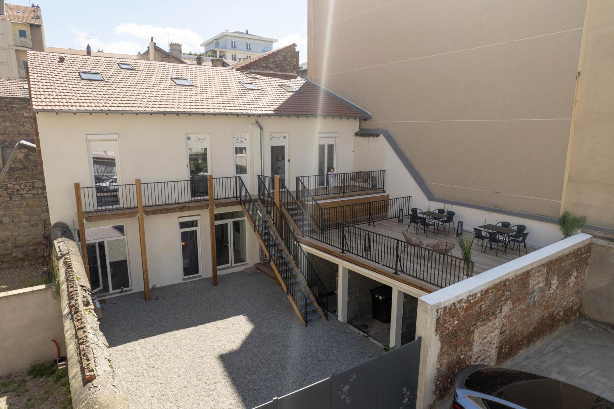 Bibemus Casa Maja - Baignoire Balneo - Parking - Terrasse Apartman Saint-Etienne  Kültér fotó
