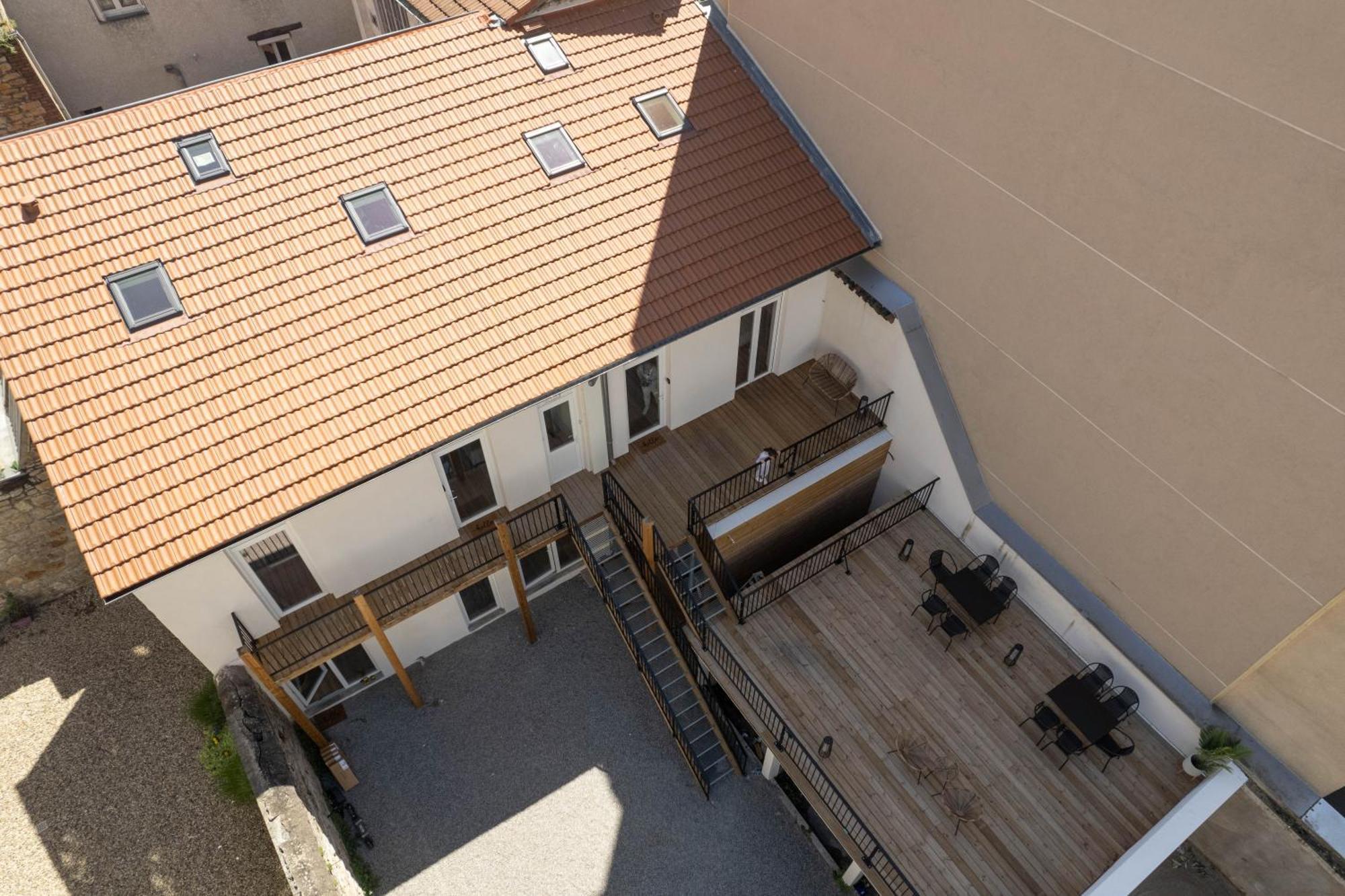 Bibemus Casa Maja - Baignoire Balneo - Parking - Terrasse Apartman Saint-Etienne  Kültér fotó